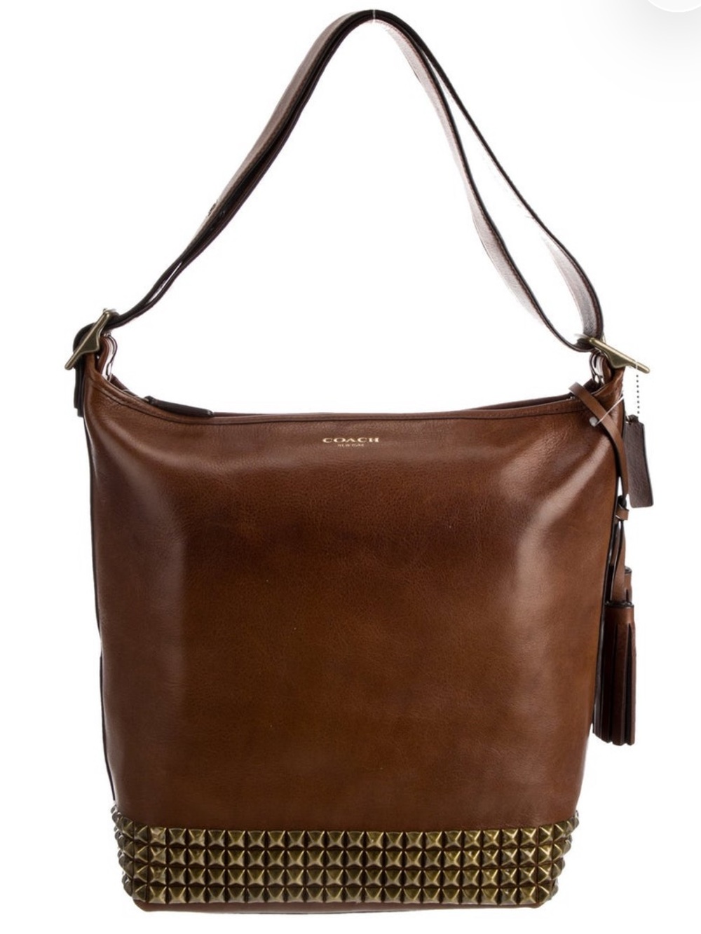 Coach Tote with studded bottom